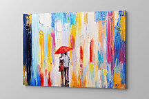 Obraz Láska v daždi 1661